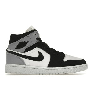 Jordan W[_ fB[X Xj[J[ yJordan 1 Mid SE Light Steel Grey (Women's)z TCY US_W_11 Sail/Black-Light Steel Grey