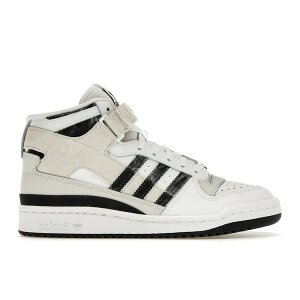 adidas �A�f�B�_�X ���f�B�[�X �X�j�[�J�[ �yadidas Forum Mid Cloud White Off White Core Black (Women's)�z �T�C�Y US_9(26.0cm) Cloud White / Off White / Core Black
