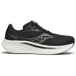 Saucony �T�b�J�j�[ ���f�B�[�X �X�j�[�J�[ �ySaucony Ride 18 Black White (Women's)�z �T�C�Y US_7.5(24.5cm) Black/White