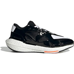 adidas AfB_X fB[X Xj[J[ yadidas Ultra Boost 22 Stella McCartney Black Patent (Women's)z TCY US_7.5(24.5cm) Core Black/Cloud White/Signal Orange
