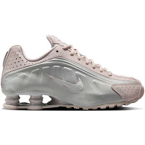 Nike �i�C�L ���f�B�[�X �X�j�[�J�[ �yNike Shox R4 Barely Rose Metallic Platinum (Women's)�z �T�C�Y US_7.5(24.5cm) Barely Rose/Metallic Platinum