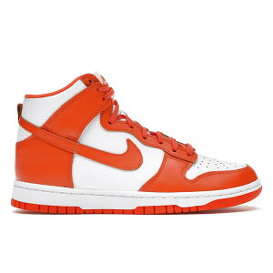 Nike �i�C�L ���f�B�[�X �X�j�[�J�[ �yNike Dunk High Syracuse (2021) (Women's)�z �T�C�Y US_6.5(23.5cm) White/Orange Blaze