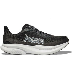 Hoka One One �z�J�I�l�I�l ���f�B�[�X �X�j�[�J�[ �yHoka One One Mach 6 Black White (Women's)�z �T�C�Y US_8.5(25.5cm) Black/White