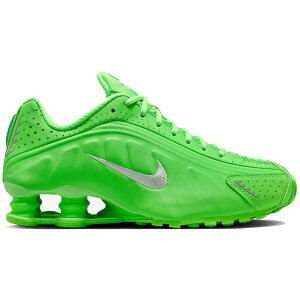 Nike �i�C�L ���f�B�[�X �X�j�[�J�[ �yNike Shox R4 Green Strike (Women's)�z �T�C�Y US_6.5(23.5cm) Green Strike/Metallic Silver