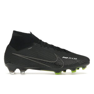 Nike iCL Y Xj[J[ yNike Zoom Mercurial Superfly 9 Elite FG Shadow Packz TCY US_5(23.0cm) Black/Summit White/Volt/Dark Smoke Grey