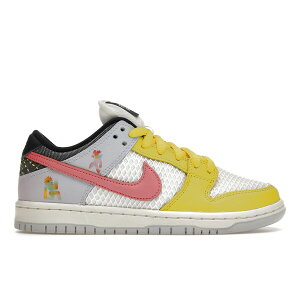 Nike �i�C�L �����Y �X�j�[�J�[ �yNike SB Dunk Low Pro Be True Xavier Schipani�z �T�C�Y US_5(23.0cm) Multi-Color/Pink Gaze/Sail