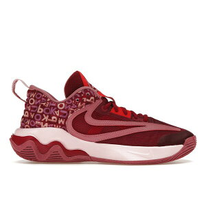 Nike �i�C�L �����Y �X�j�[�J�[ �yNike Giannis Immortality 3 Alphabet Bros�z �T�C�Y US_9.5(27.5cm) Noble Red/Ice Peach/Desert Berry