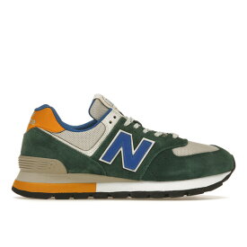 New Balance ニューバランス メンズ スニーカー 【New Balance 574】 サイズ US_7.5(25.5cm) Rugged Green Royal Blue