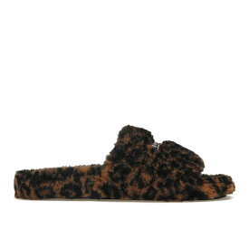 Balenciaga バレンシアガ メンズ スニーカー 【Balenciaga Furry Slide】 サイズ EU_41(26.0cm) Leopard Brown Black