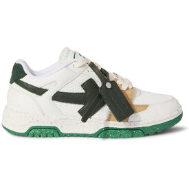 OFF-WHITE オフホワイト メンズ スニーカー 【OFF-WHITE Out Of Office Low Slim】 サイズ EU_41(26.0cm) White Green