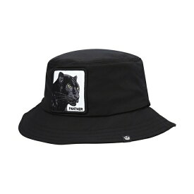グーリンブラザーズ メンズ 帽子 アクセサリー Men's Black Panther Bucket Hat Black