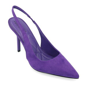 W[j[RNV fB[X pvX V[Y Women's Elenney Slingback Stiletto Pumps Purple