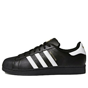 adidas �A�f�B�_�X �����Y �X�j�[�J�[ �yadidas Superstar 'Foundation Black' B27140�z �T�C�Y US_10.5(28.5cm)