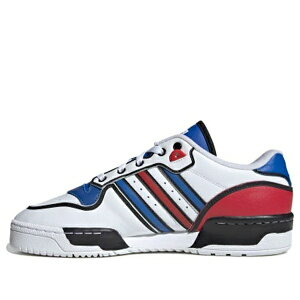 adidas �A�f�B�_�X �����Y �X�j�[�J�[ �yadidas Rivalry Low 'White Red Blue Black' FY3120�z �T�C�Y US_M_4