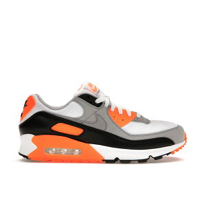 Nike �i�C�L �����Y �X�j�[�J�[ �yNike Air Max 90 Recraft Total Orange�z �T�C�Y US_12(30.0cm) White/Black-Total Orange-Light Smoke Grey