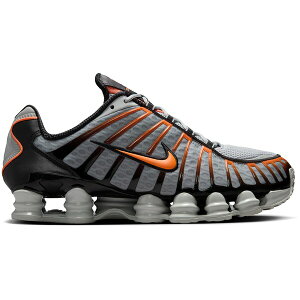 Nike �i�C�L �����Y �X�j�[�J�[ �yNike Shox TL Light Smoke Grey Black Bright Mandarin�z �T�C�Y US_6.5(24.5cm) Light Smoke Grey/Black/Bright Mandarin