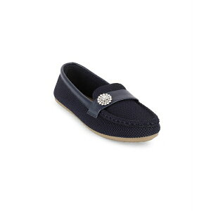 OAof[rg fB[X Xb|E[t@[ V[Y Women's Jewel Slip-On Loafers Navy
