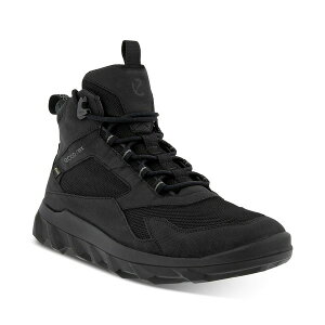 GR[ Y u[c V[Y Men's MX Mid Waterproof Lace-Up Hiking Boots Black