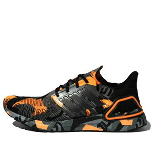 adidas �A�f�B�_�X �����Y �X�j�[�J�[ �yadidas Ultra Boost 20 Black/Orange/Grey G57628�z �T�C�Y US_8(26.0cm)
