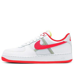 Nike �i�C�L �����Y �X�j�[�J�[ �G�A�t�H�[�X �yNike Air Force 1 Low 'Transparent White Crimson' CI0060-102�z �T�C�Y US_8.5(26.5cm)