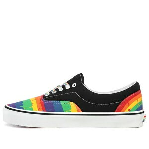 Vans �o���Y �����Y �X�j�[�J�[ �yVans Rainbow Drip Era 'Black Red Blue' VN0A4U392CV�z �T�C�Y US_5.5(23.5cm)