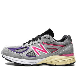 New Balance �j���[�o�����X �����Y �X�j�[�J�[ �yNew Balance x Kith x United Arrows & Sons 990 v4 'Grey Pink' M990KT4�z �T�C�Y US_7(25.0cm)