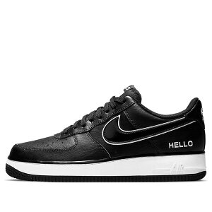 Nike �i�C�L �����Y �X�j�[�J�[ �G�A�t�H�[�X �yNike x Urbanstar Air Force 1 '07 LX 'HELLO Pack - Black' CZ0327-001�z �T�C�Y US_11(29.0cm)