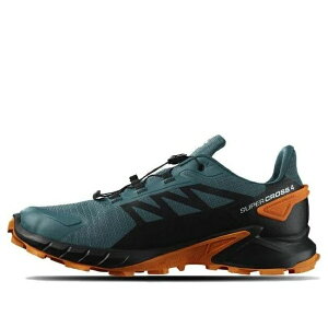SALOMON �T������ �����Y �X�j�[�J�[ �ySALOMON Supercross 4 Gtx 'Blue Black Orange' 471198�z �T�C�Y US_10(28.0cm)