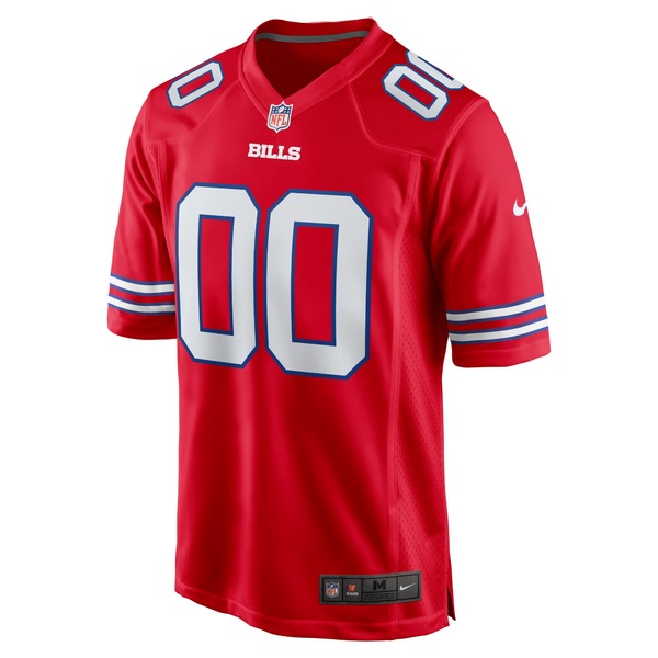 ナイキ メンズ ユニフォーム トップス Buffalo Bills Nike Alternate Custom Game Jersey Red  メンズ財布