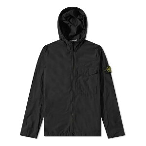 STONE ISLAND Xg[ACh Y Xj[J[ ySTONE ISLANDStone Island Naslan Light Hooded Overshirt 'Black' 761512402-V0029z TCY US_M_XXXL