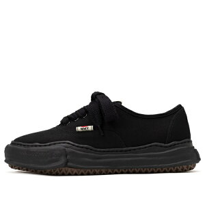 Maison MIHARA YASUHIRO �~�n�����X�q�� �����Y �X�j�[�J�[ �yMaison MIHARA YASUHIRO BAKER OG Sole Canvas Low-top Sneaker 'Black' A02FW704-BLKBLK�z �T�C�Y US_10(28.0cm)