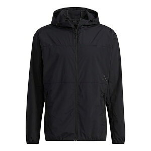 adidas AfB_X Y Xj[J[ yadidas Sports Windproof Woven Hooded Jacket Black GP0976z TCY US_M_M