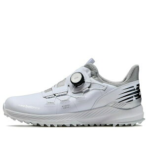 New Balance j[oX Y Xj[J[ yNew Balance FuelCell 1001 BOA Golf Shoes 'White Silver Black' UGH1001Wz TCY US_7(25.0cm)