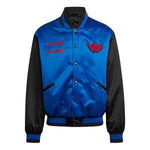 adidas AfB_X Y Xj[J[ yadidas originals Run-dmc Collegiate logo Printing Colorblock Jacket Blue GN5931z TCY US_M_XL