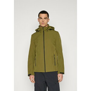 ACXs[N Y WPbgu] AE^[ BRIMFIELD - Soft shell jacket - olive