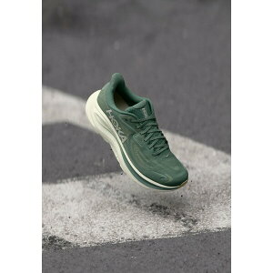 zJIlIl Y tBbglX X|[c CLIFTON 10 - Road running shoes - fern/truffle salt