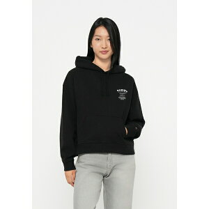 g~[qtBK[ fB[X p[J[EXEFbgVc AE^[ WESTERN HOODIE - Sweatshirt - black
