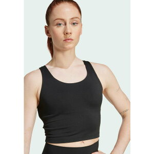 アディダス レディース フィットネス スポーツ ALL ME - Medium support sports bra - black