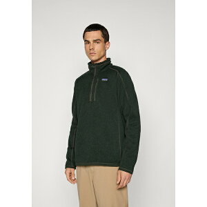 p^SjA Y jbg&Z[^[ AE^[ BETTER SWEATER 1/4 ZIP - Jumper - old growth green