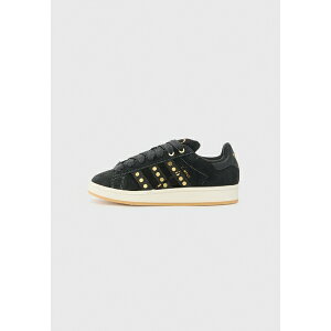 AfB_XIWiX fB[X Xj[J[ V[Y CAMPUS 00S W - Trainers - core black/carbon/gold-coloured