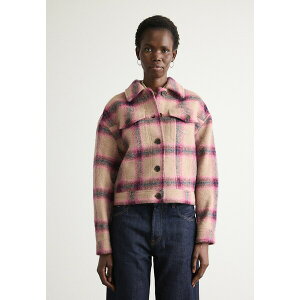 g~[qtBK[ fB[X WPbgu] AE^[ TRUCKER JACKET - Light jacket - mystic pink