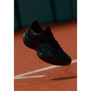 AVbNX Y tBbglX X|[c SOLUTION SPEED FF 3 CLAY - Clay court tennis shoes - black/prism blue
