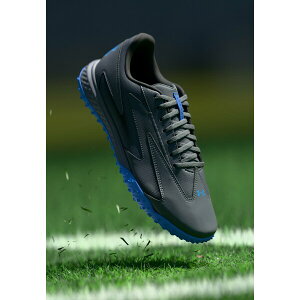 A_[A[}[ Y tBbglX X|[c SHADOW TURF 3 - Turf football boots - castlerock/black/blue atlantis