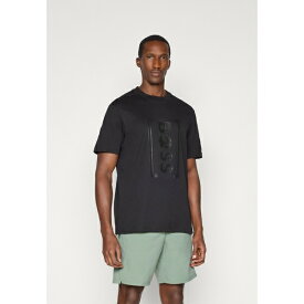 ボス メンズ Tシャツ トップス TEE ICONIC - Print T-shirt - black