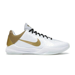 Nike �i�C�L �����Y �X�j�[�J�[ �yNike Kobe 5 Protro Big Stage/Parade�z �T�C�Y US_M_17 White/Metallic Gold-Black