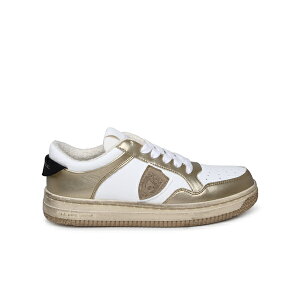 �t�B���b�v���f�� ���f�B�[�X �X�j�[�J�[ �V���[�Y Lion Sneakers In Two-tone Polyurethane Blend White
