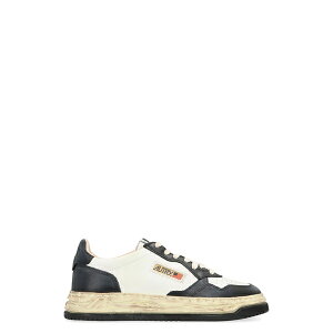 �I�[�g���[ �����Y �X�j�[�J�[ �V���[�Y Autry X Maison Mihara Yasuhiro General Scale - Low-top Sneakers Medalist In Leather White