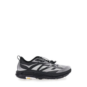 zJIlIl fB[X Xj[J[ V[Y 'mafate Speed 4 Lite' Black Low Top Sneakers With Mesh Panels In Tech Fabric Unisex Bwht Black / White
