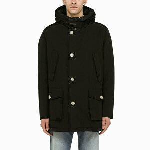 E[ b` Y WPbgu] AE^[ Black Canvas Arctic Parka Jacket Black