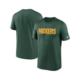 ナイキ レディース Tシャツ トップス Men's Green Green Bay Packers Legend Wordmark Performance T-shirt Green